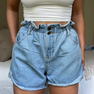 Showpo denim jean shorts